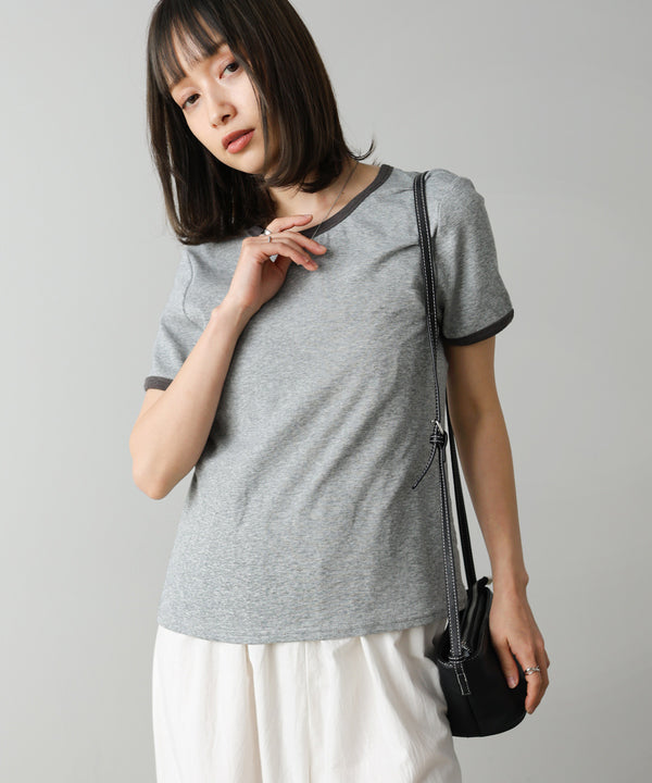 配色リンガーＴシャツ
