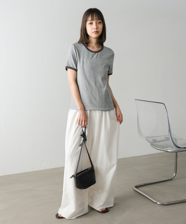 配色リンガーＴシャツ