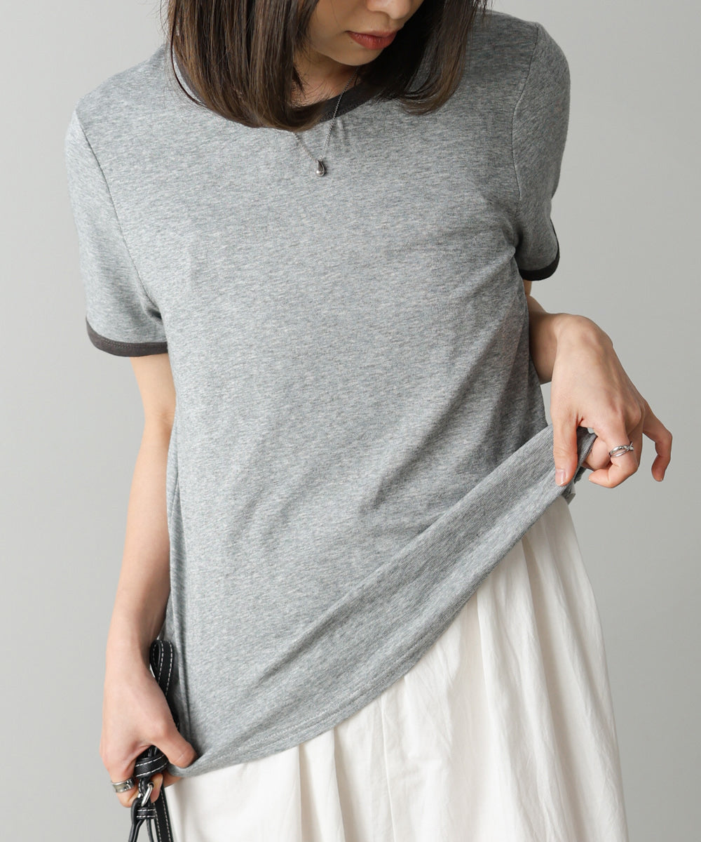 配色リンガーＴシャツ