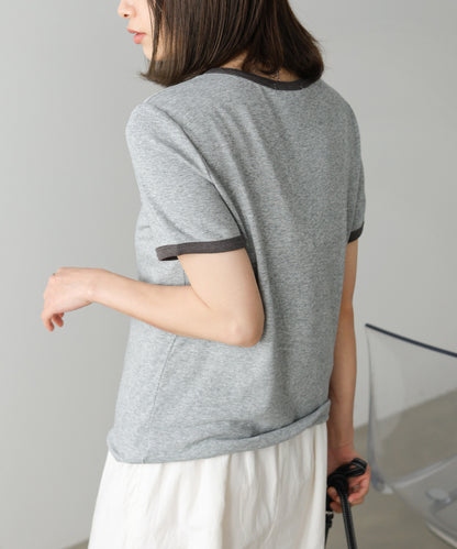 配色リンガーＴシャツ