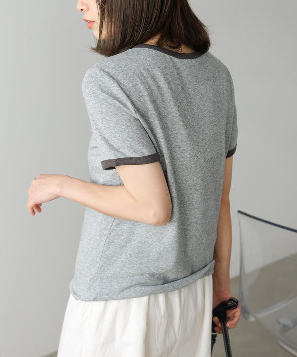配色リンガーＴシャツ