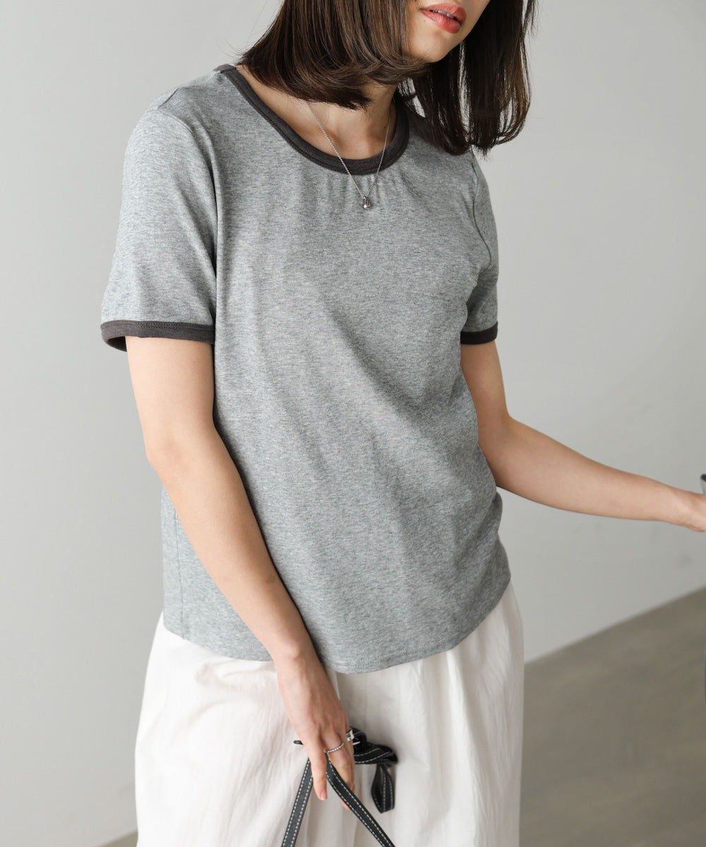 配色リンガーＴシャツ