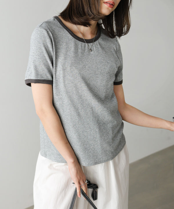 配色リンガーＴシャツ