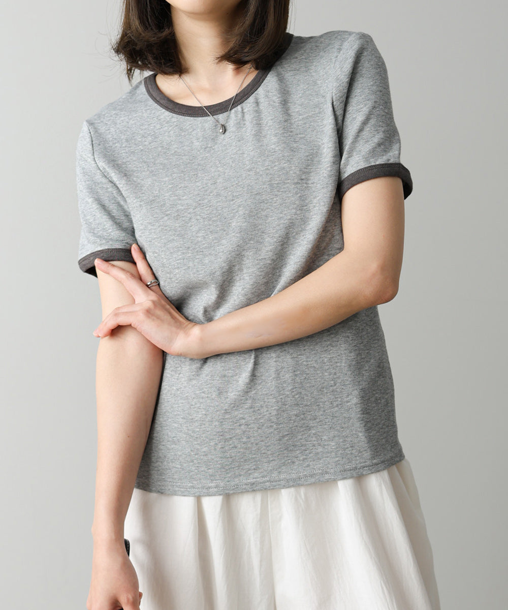 配色リンガーＴシャツ