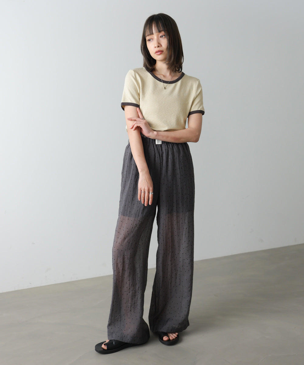 配色リンガーＴシャツ