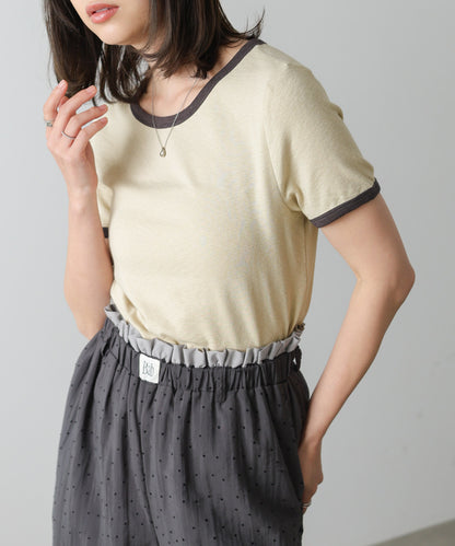 配色リンガーＴシャツ