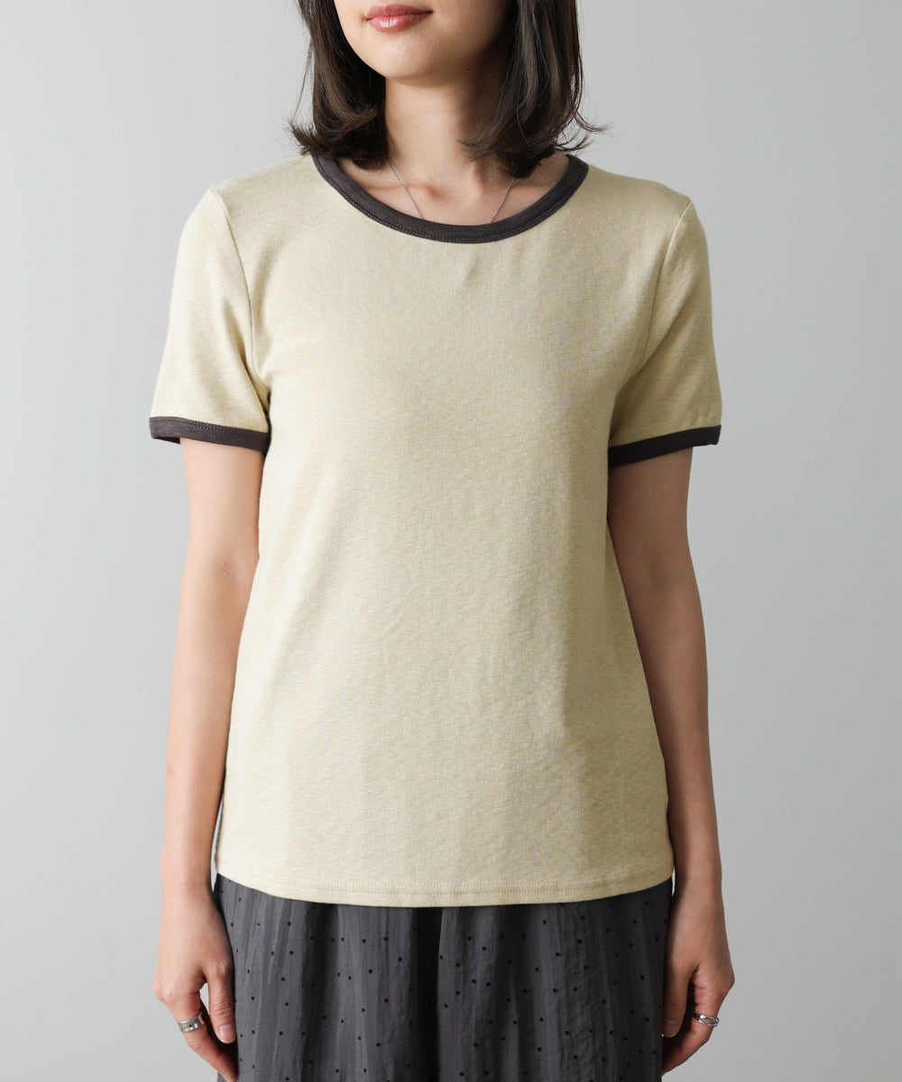 配色リンガーＴシャツ