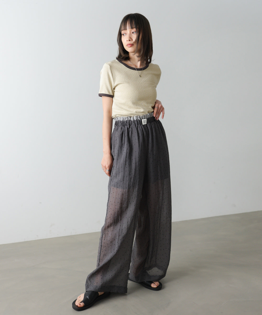 配色リンガーＴシャツ
