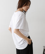 立体プリントオーバーサイズロゴTEE