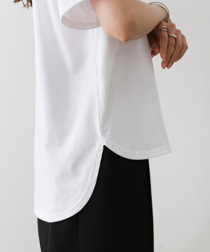 立体プリントオーバーサイズロゴTEE