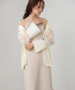 裾レース付きキャミワンピース