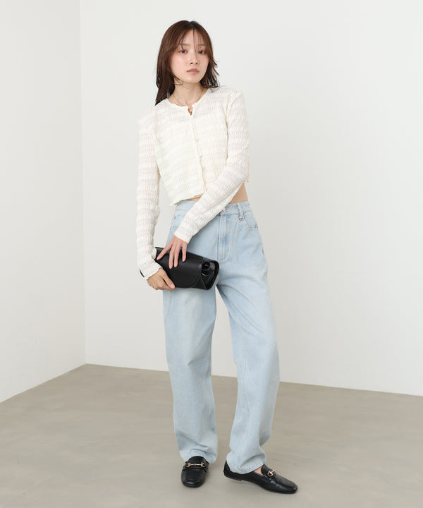 配色メローカーディガン＋ワンピースＳＥＴ