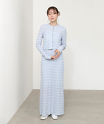 配色メローカーディガン＋ワンピースＳＥＴ