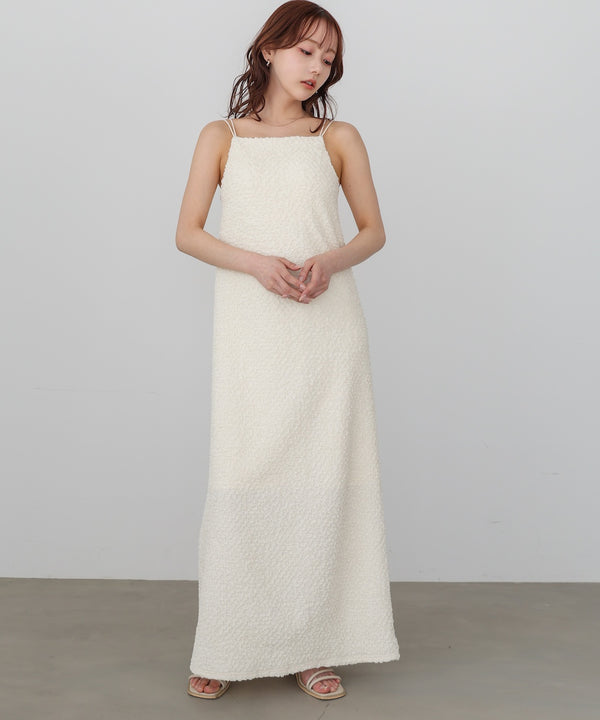 【選べるサイズ展開】ホイップカップ付キャミワンピース