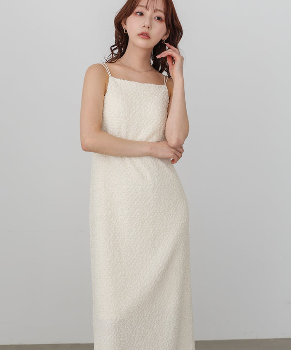 【選べるサイズ展開】ホイップカップ付キャミワンピース