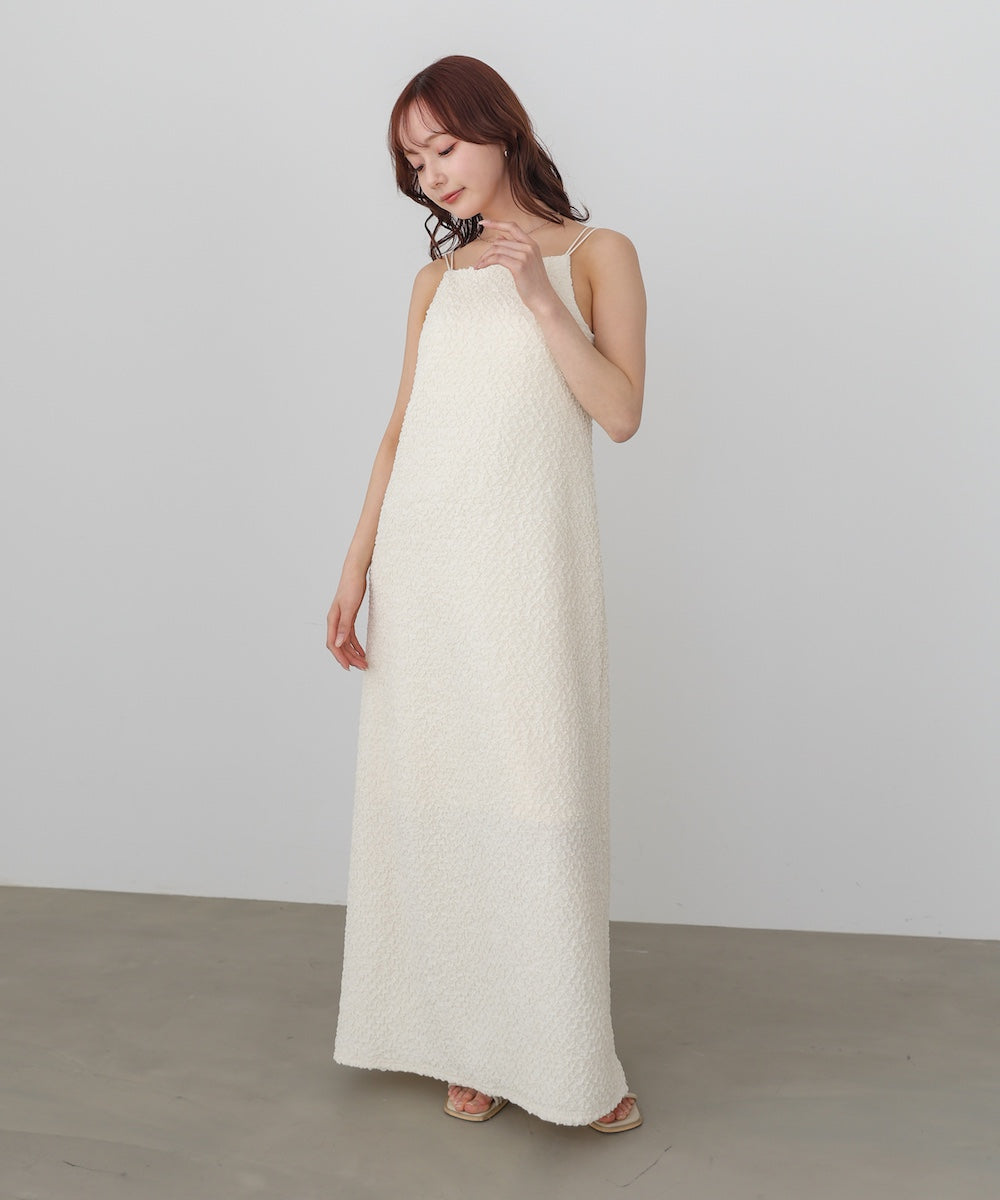 【選べるサイズ展開】ホイップカップ付キャミワンピース