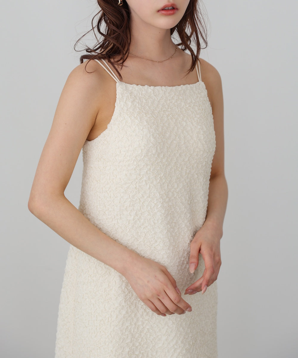 【選べるサイズ展開】ホイップカップ付キャミワンピース