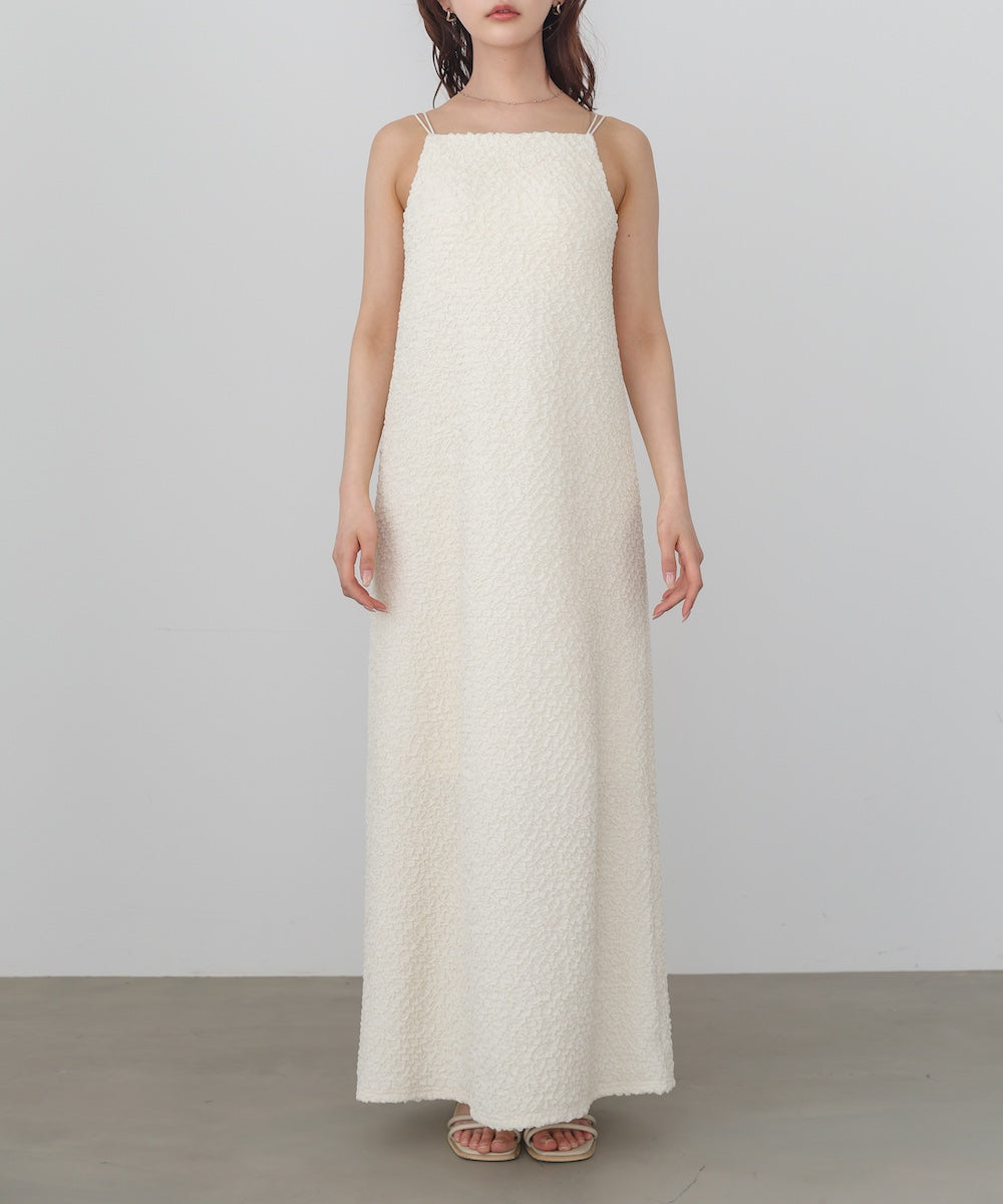 【選べるサイズ展開】ホイップカップ付キャミワンピース