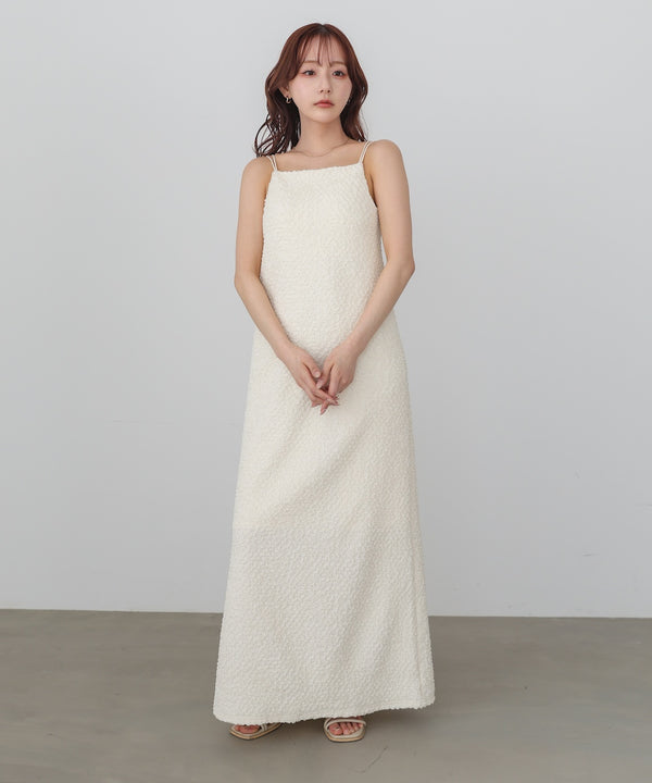 【選べるサイズ展開】ホイップカップ付キャミワンピース