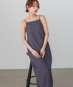 【選べるサイズ展開】ホイップカップ付キャミワンピース