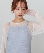 【選べるサイズ展開】ホイップカップ付キャミワンピース