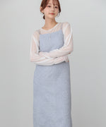 【選べるサイズ展開】ホイップカップ付キャミワンピース