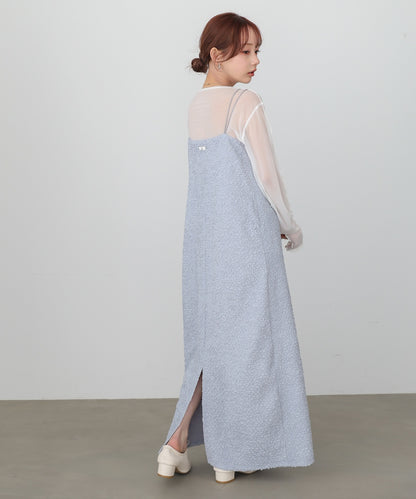 【選べるサイズ展開】ホイップカップ付キャミワンピース