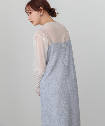 【選べるサイズ展開】ホイップカップ付キャミワンピース