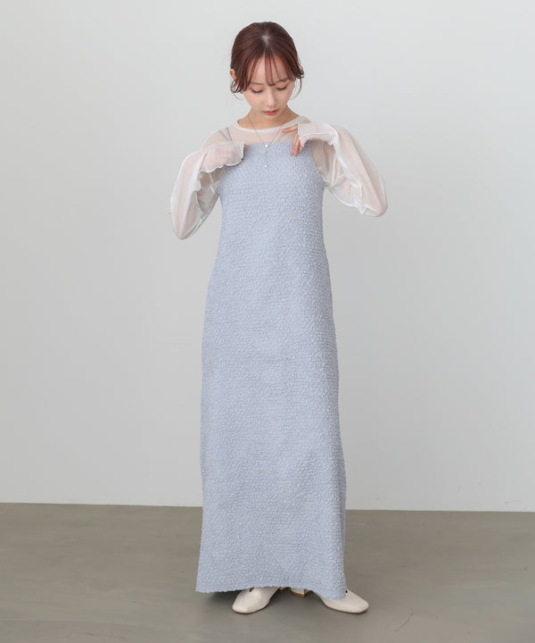 【選べるサイズ展開】ホイップカップ付キャミワンピース