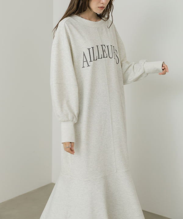 上品見え美シルエットマーメイドカットワンピース