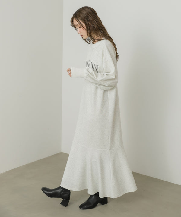 上品見え美シルエットマーメイドカットワンピース