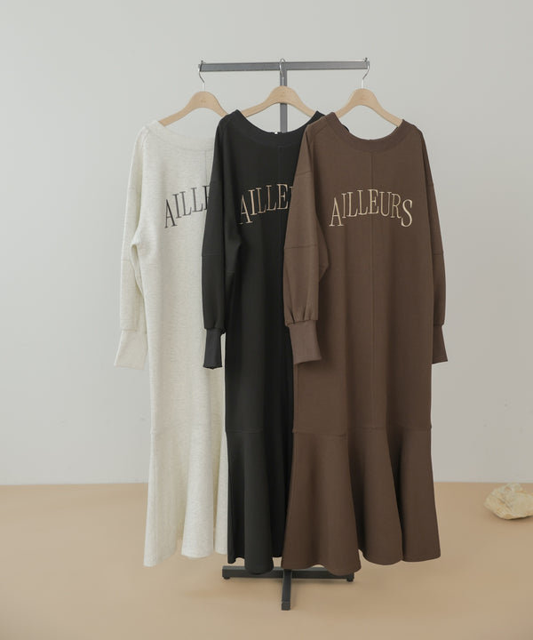 上品見え美シルエットマーメイドカットワンピース