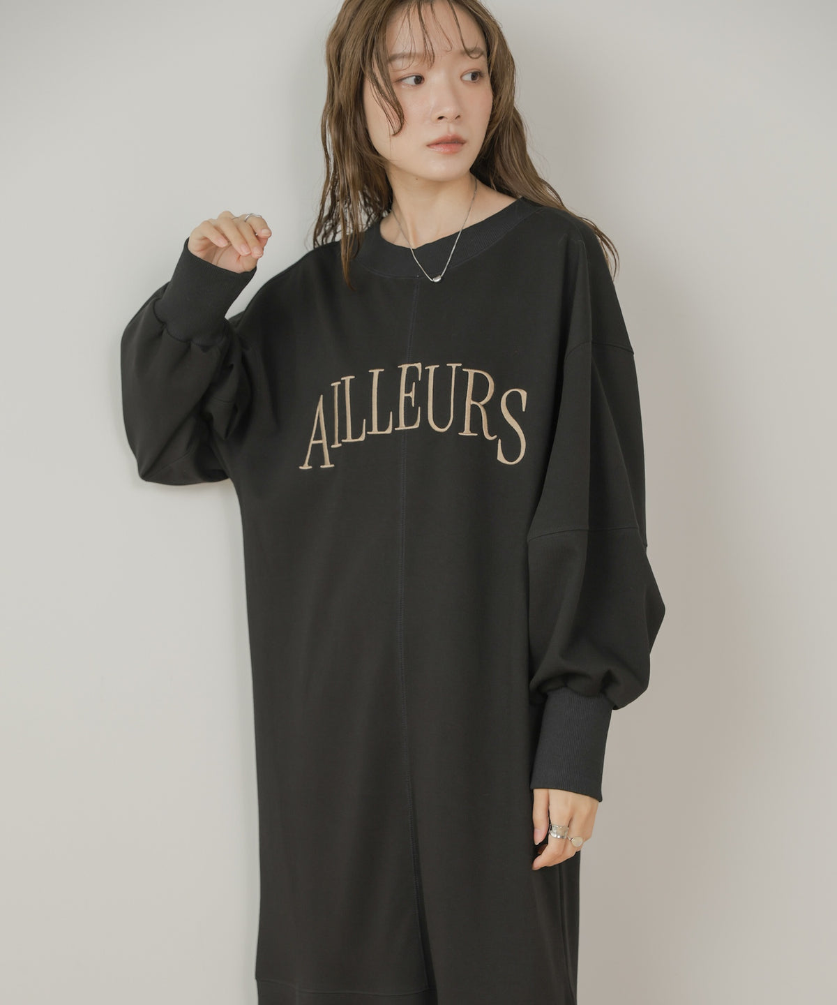 上品見え美シルエットマーメイドカットワンピース