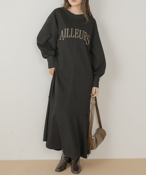 上品見え美シルエットマーメイドカットワンピース