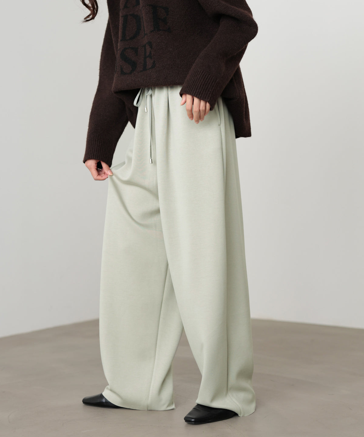 【セルフカット可能◎】パウンドストレッチパンツ