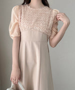 SHAGGY SWITCHING FLARE ONEPIECE