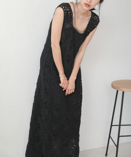 CROCHET LONG ONEPIECE