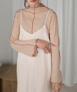 前後2WAY配色メロウカットソー