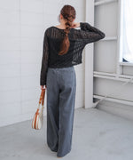 フロントシャーリングトップスインナーSET