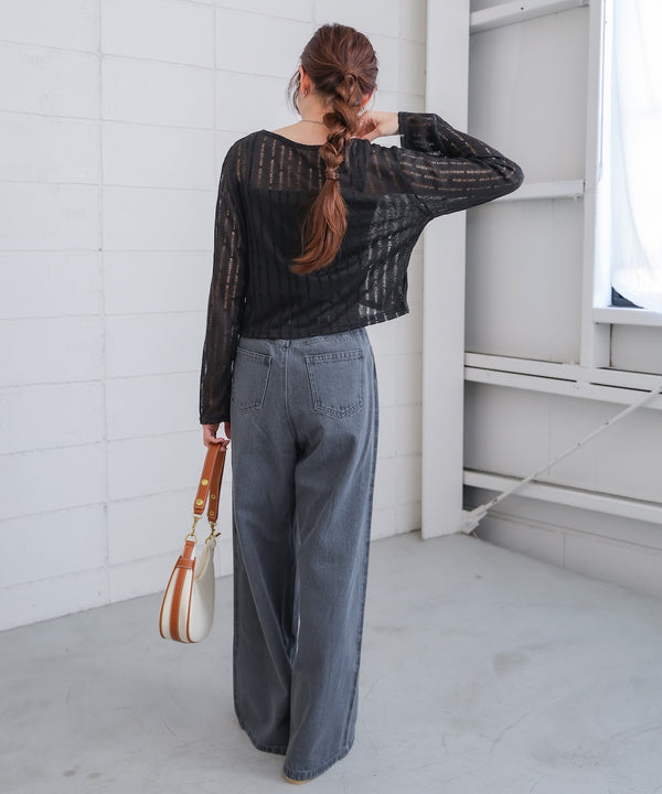 フロントシャーリングトップスインナーSET