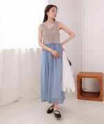 【S・M・Lサイズ展開】クロシェコンビキャミワンピース