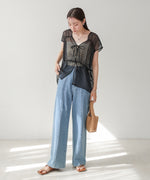 前後２ＷＡＹギャザーブラウス