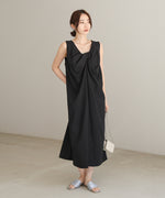 フロントねじりワンピース