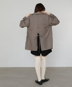 バックリボンダブルジャケット