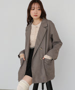 バックリボンダブルジャケット