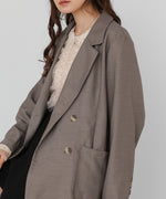 バックリボンダブルジャケット