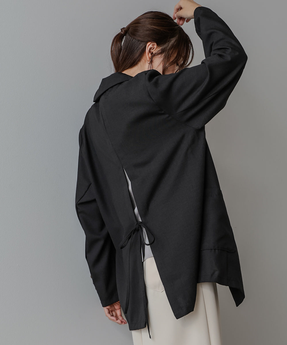 バックリボンダブルジャケット