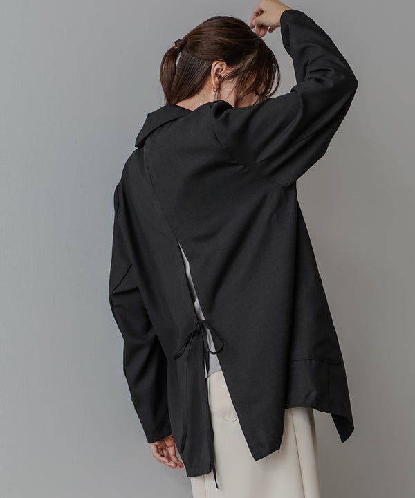 バックリボンダブルジャケット