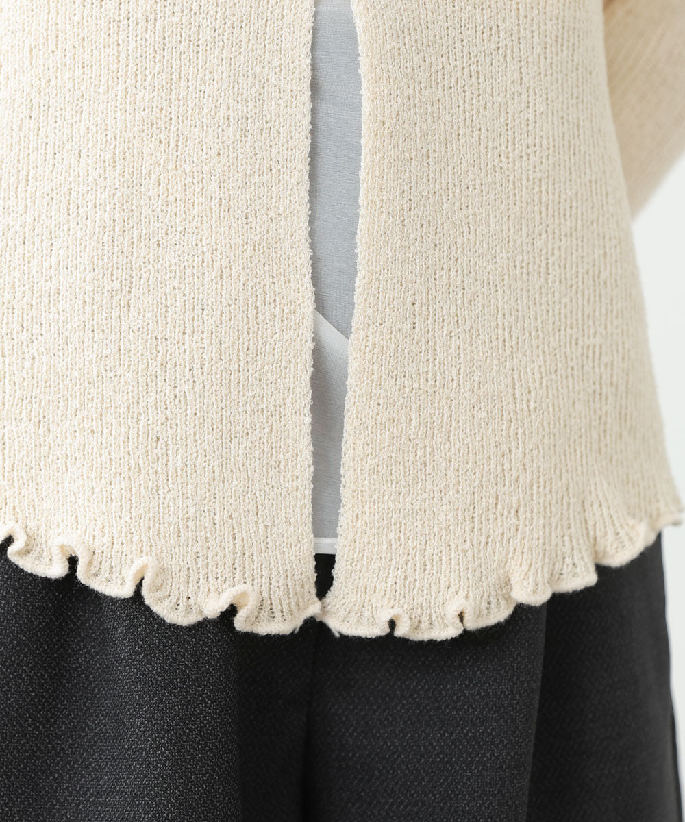 ヘムメロウスリットカーディガン