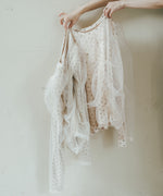 チュールレイヤードトップス